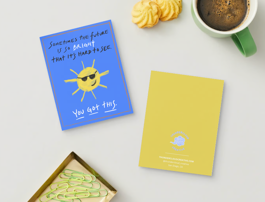 Bright Future Greeting Card