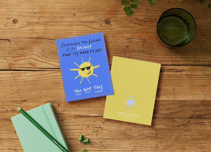 Bright Future Greeting Card