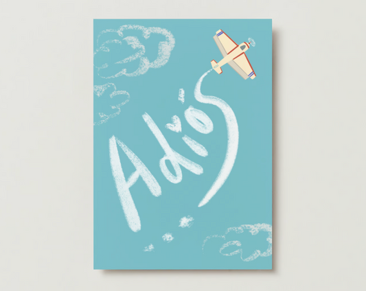 Adiós Greeting Card