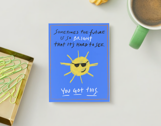 Bright Future Greeting Card